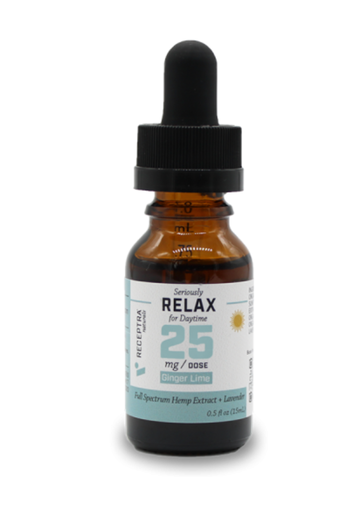 Receptra Naturals Seriously Relax + Lavender Tincture 